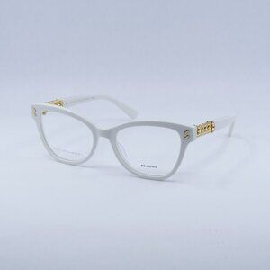 🕶️ New Stella McCartney SC50005I 025 Eyeglasses - White/Gold Frame 53mm